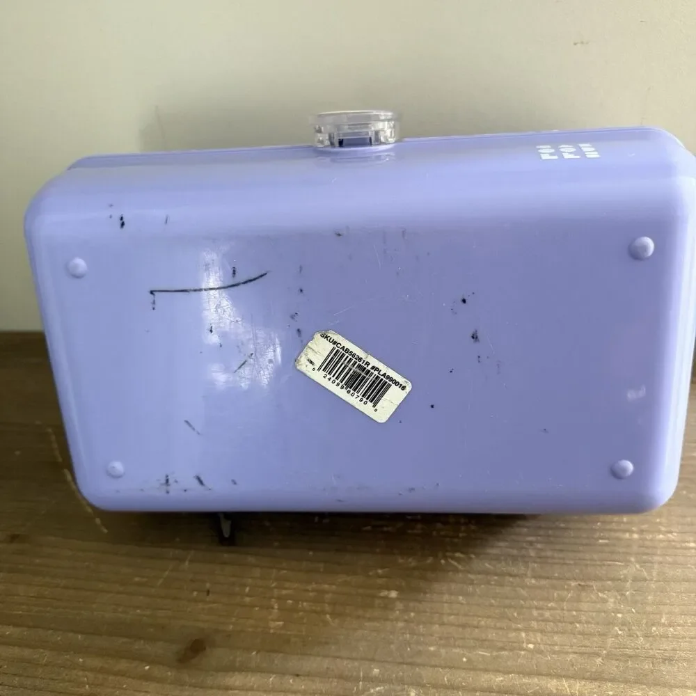 Purple Caboodles With Mirror Retro